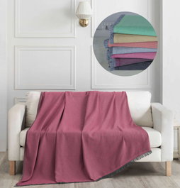 L'essentiel linge de maison Elite - Vermilion Funda de Sofá